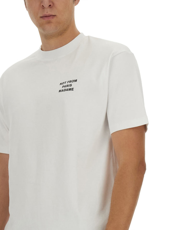 Drôle De Monsieur T shirts - White | Wanan Luxury