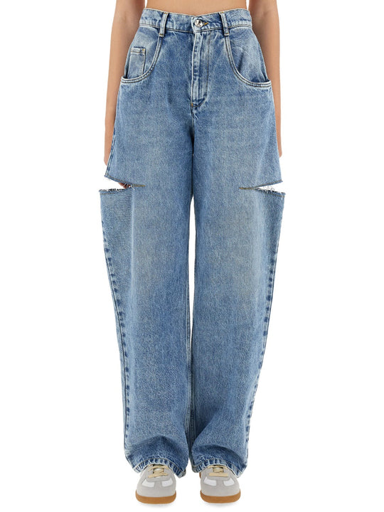 Jeans With Cut Out Detail