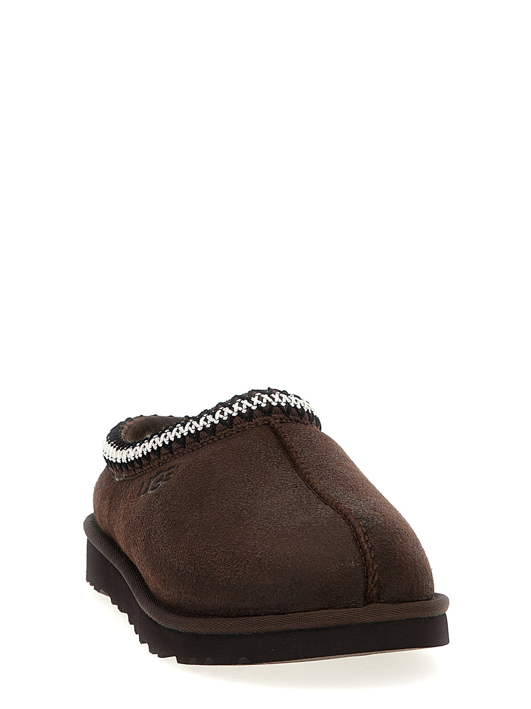 M Tasman Distressed Flat Shoes Brown