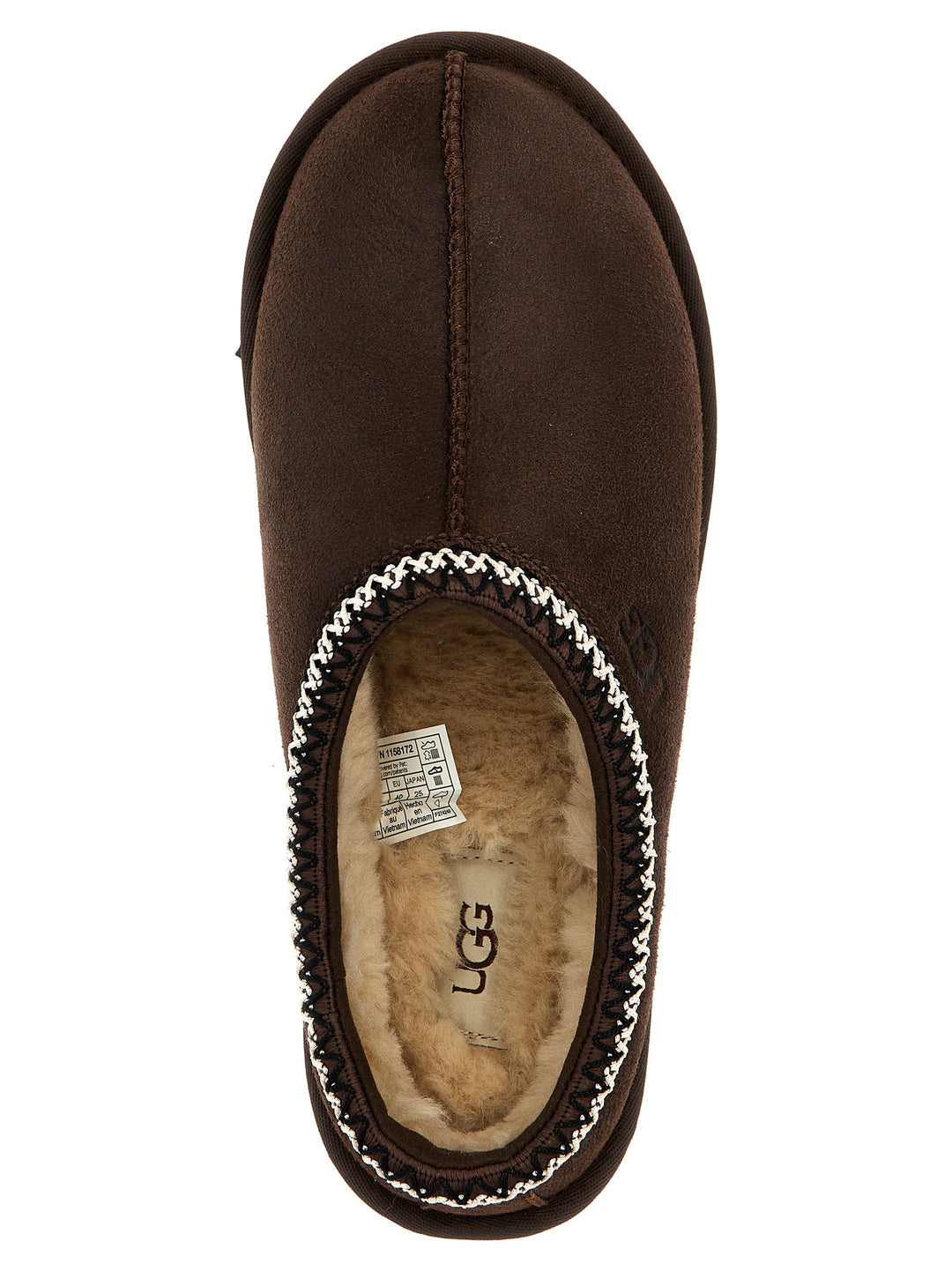 M Tasman Distressed Flat Shoes Brown