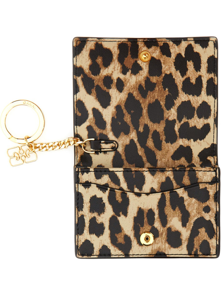 Ganni Wallets & Pures - Animal Print | Wanan Luxury