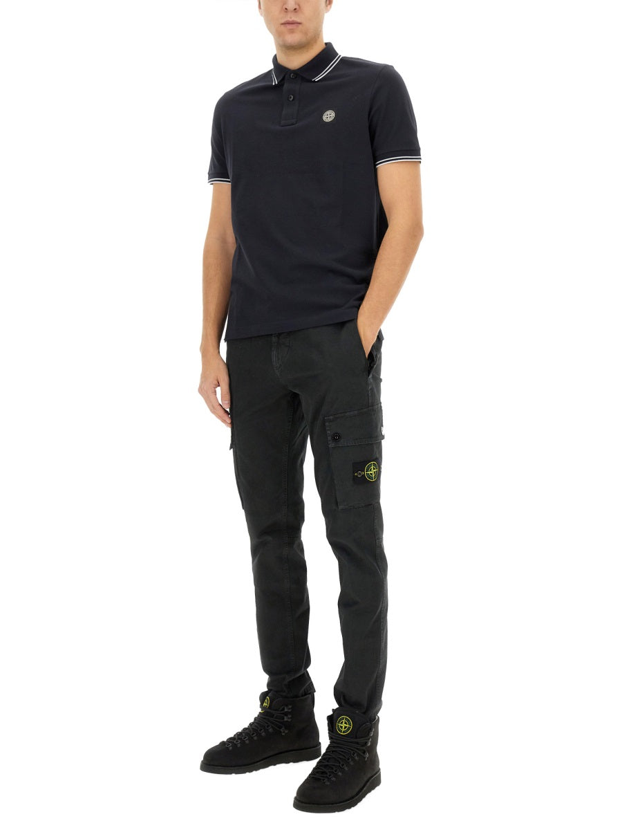 Stone Island Polo - Blue | Wanan Luxury