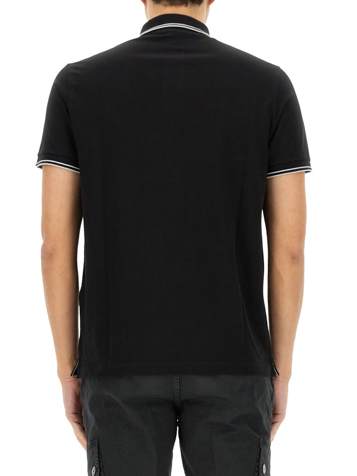 Stone Island Polo - Black | Wanan Luxury