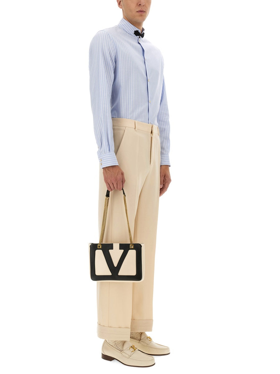 Valentino Garavani Shirts - White, Light Blue | Wanan Luxury