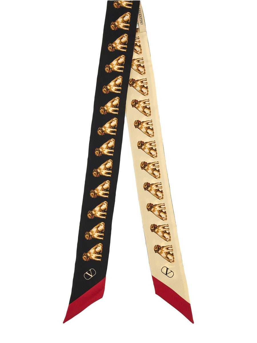 Valentino Garavani Scarves & Gloves - Black | Wanan Luxury