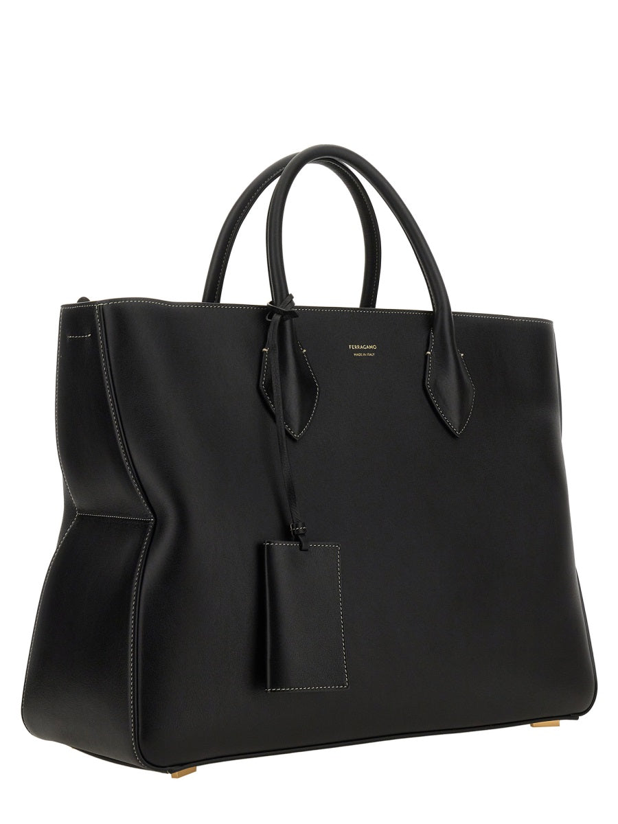 Ferragamo Hand Bags - Black | Wanan Luxury