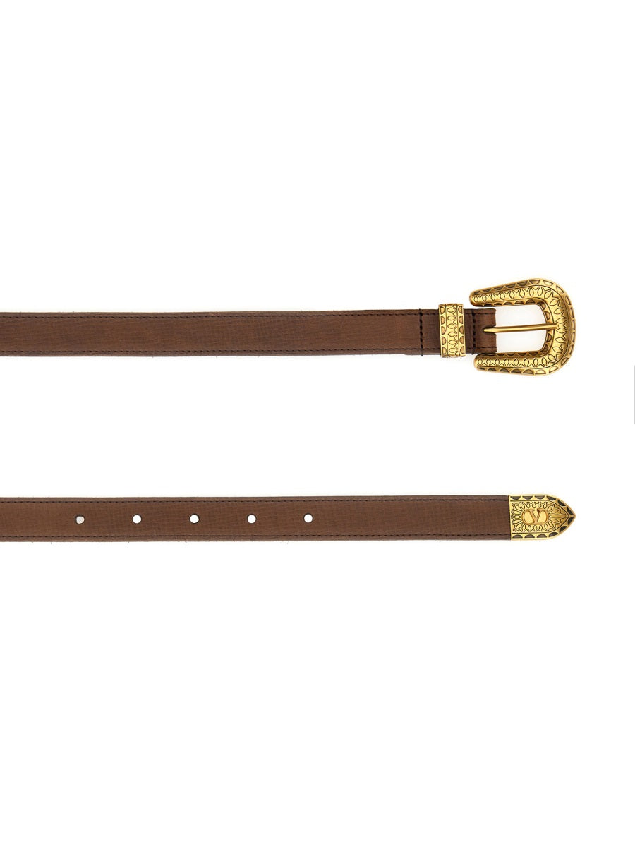 Valentino Garavani Belts - Brown | Wanan Luxury