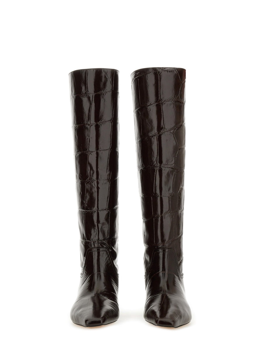 Paris Texas Boots - Black | Wanan Luxury