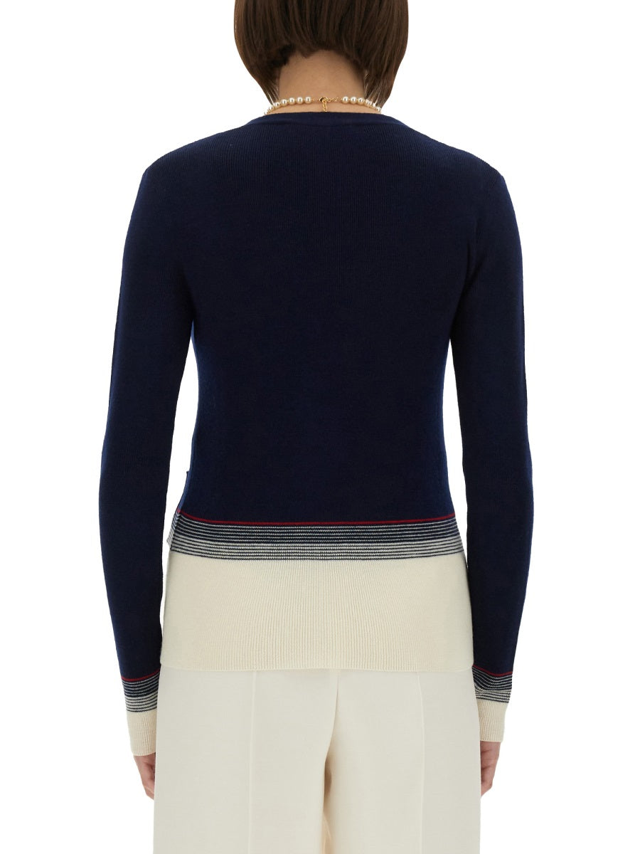 Valentino Garavani Sweaters - Blue | Wanan Luxury