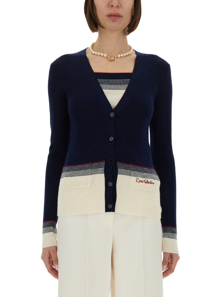 Valentino Garavani Sweaters - Blue | Wanan Luxury