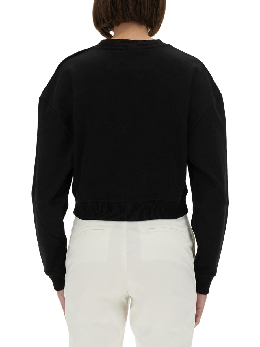 Balmain Sweatshirts - Black | Wanan Luxury