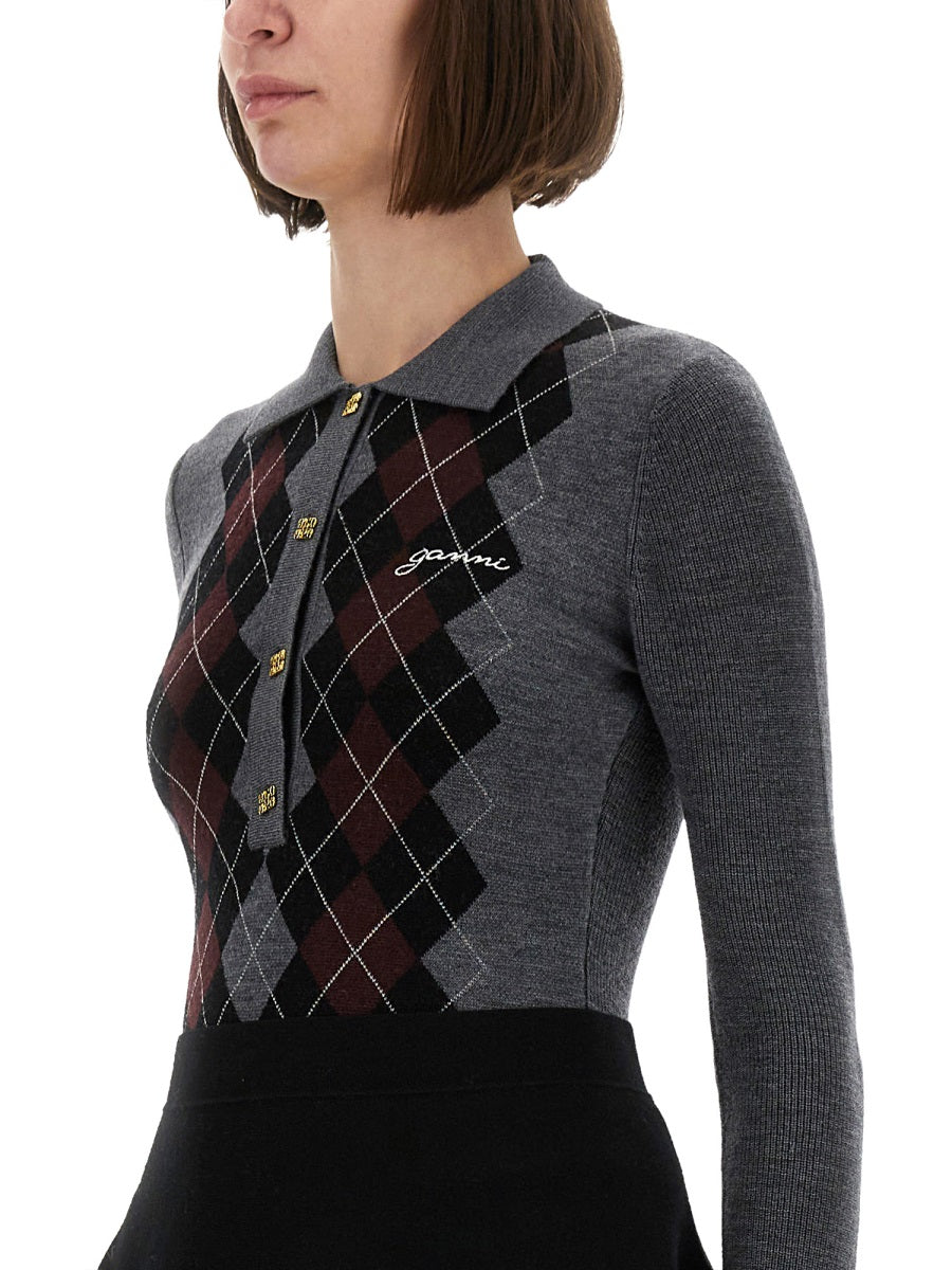 Ganni Sweaters - Grey | Wanan Luxury