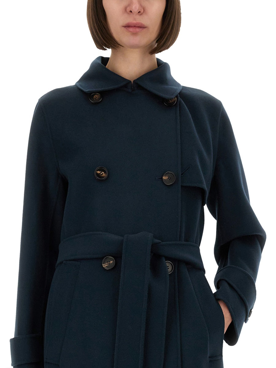 S Max Mara Trenches - Blue | Wanan Luxury
