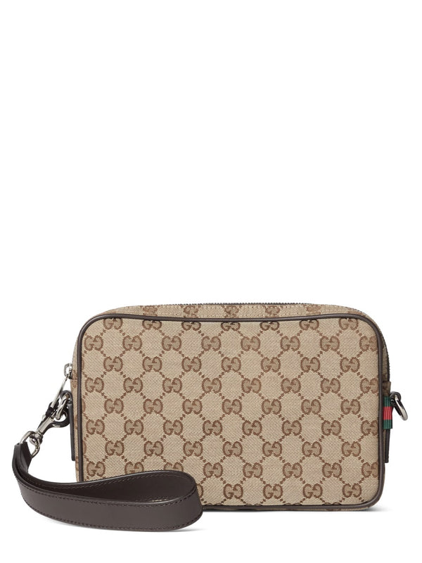Fabric Shoulder Bag "Gg" Small