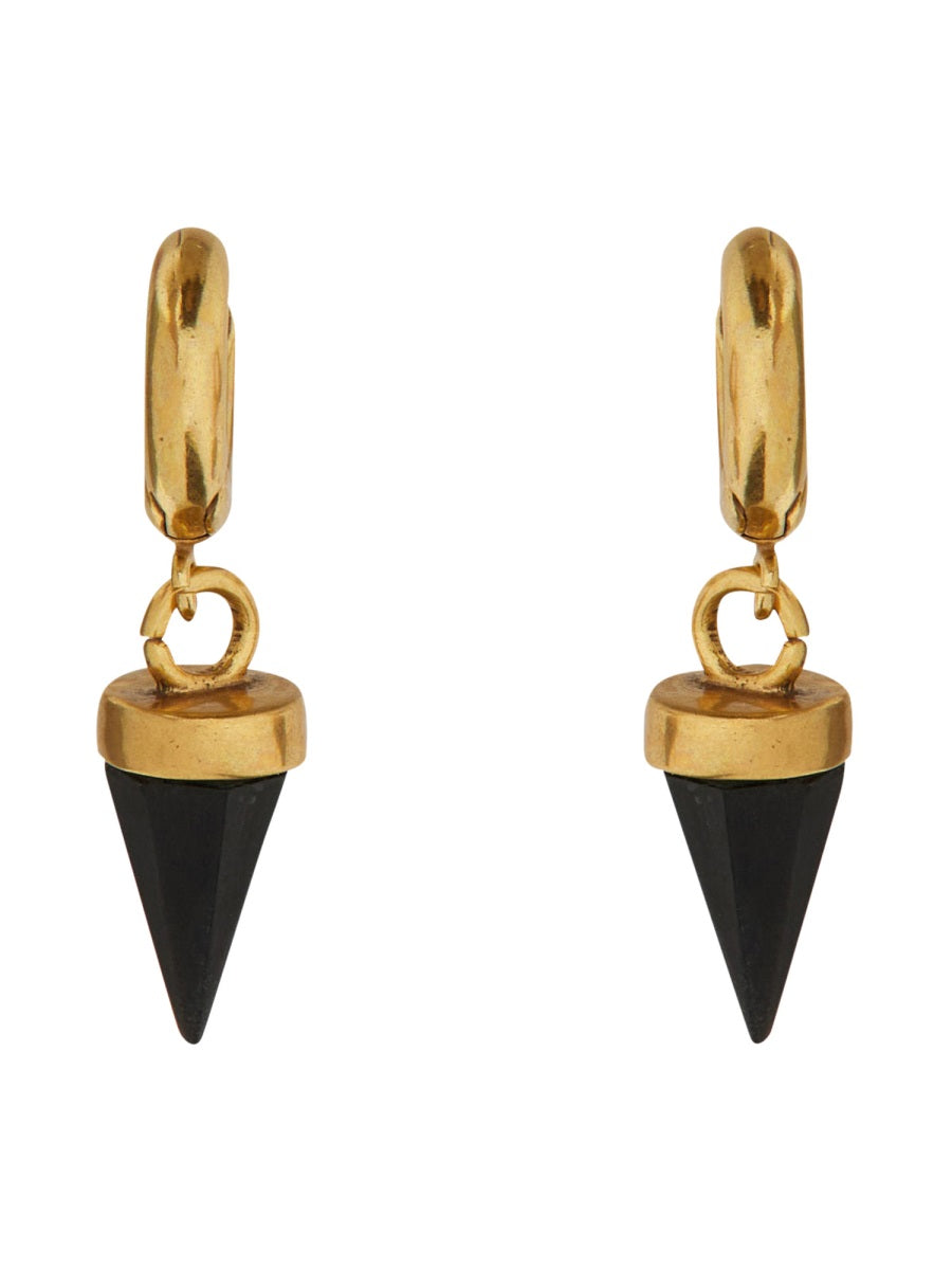 Isabel Marant Earrings - Black | Wanan Luxury