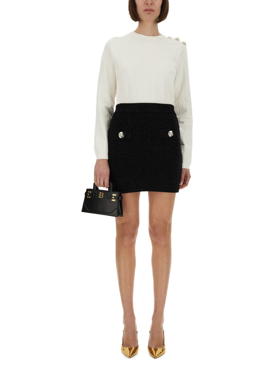 Balmain Sweaters - White | Wanan Luxury