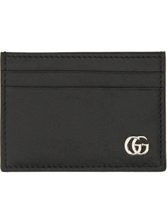 "Gg Marmont" Card Holder With Money Clip