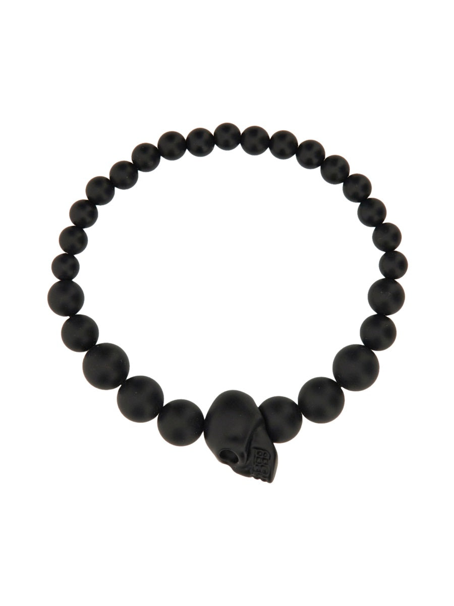 Alexander McQueen Bracelets - Black | Wanan Luxury