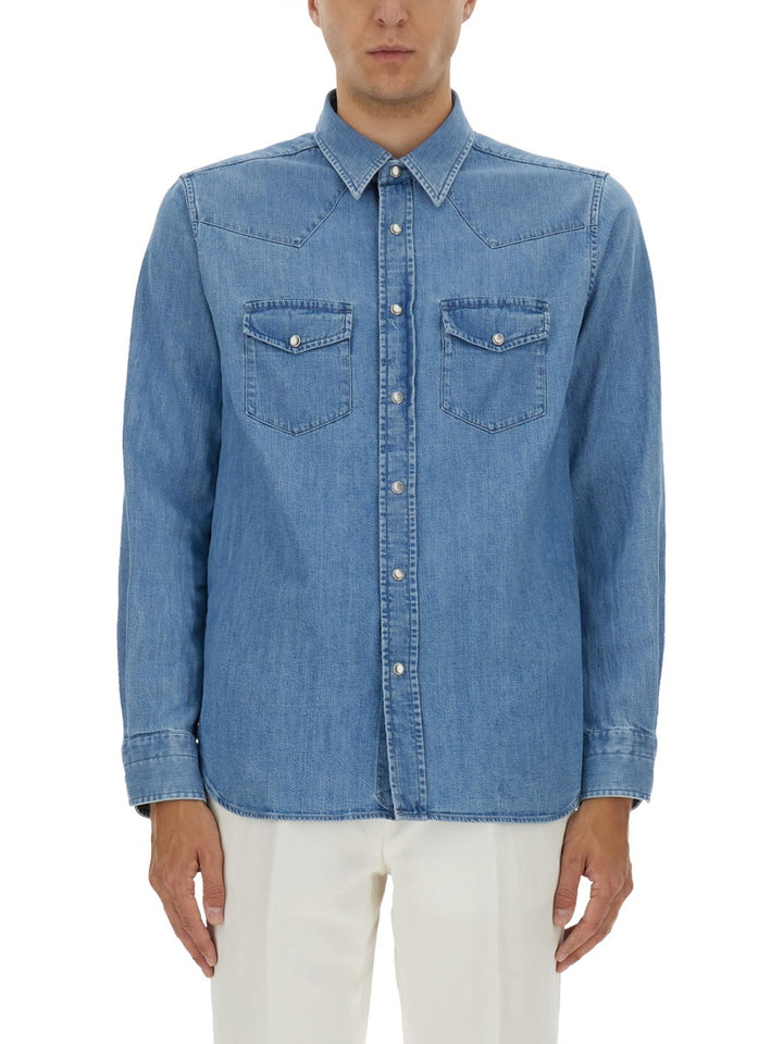 Tom Ford Shirts - Blue | Wanan Luxury