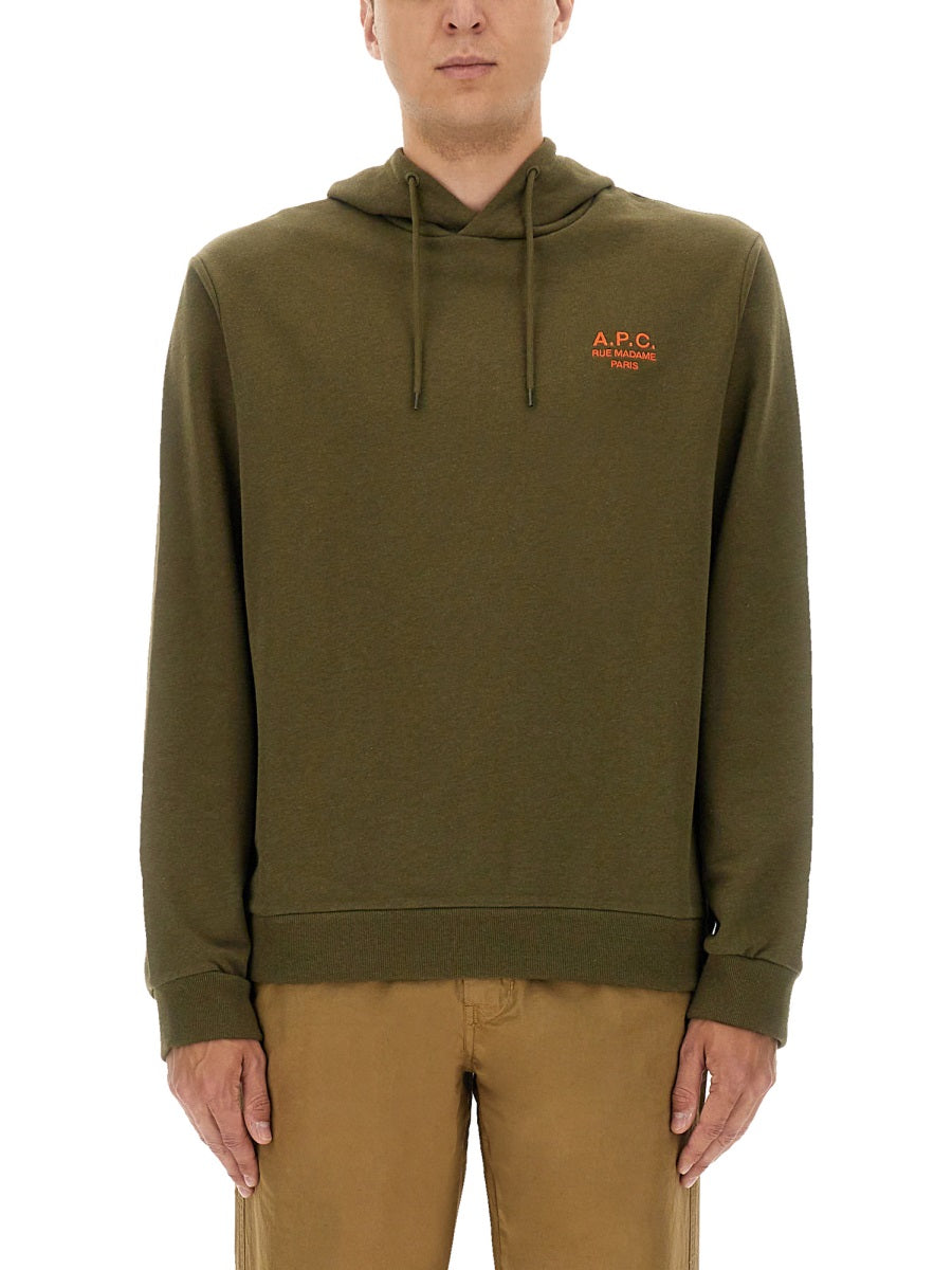 A.P.C. Sweatshirts - Green | Wanan Luxury