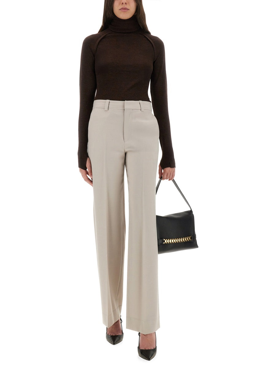 Victoria Beckham Pants - Beige | Wanan Luxury