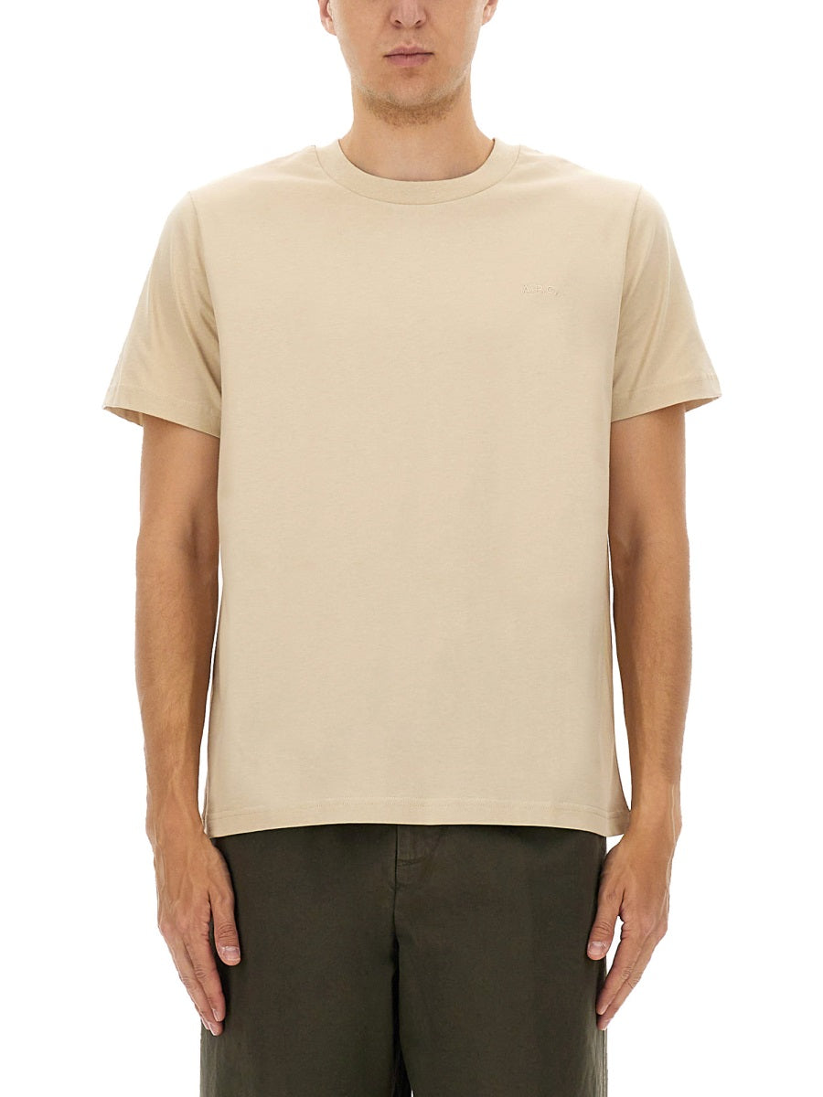 A.P.C. T shirts - Beige | Wanan Luxury
