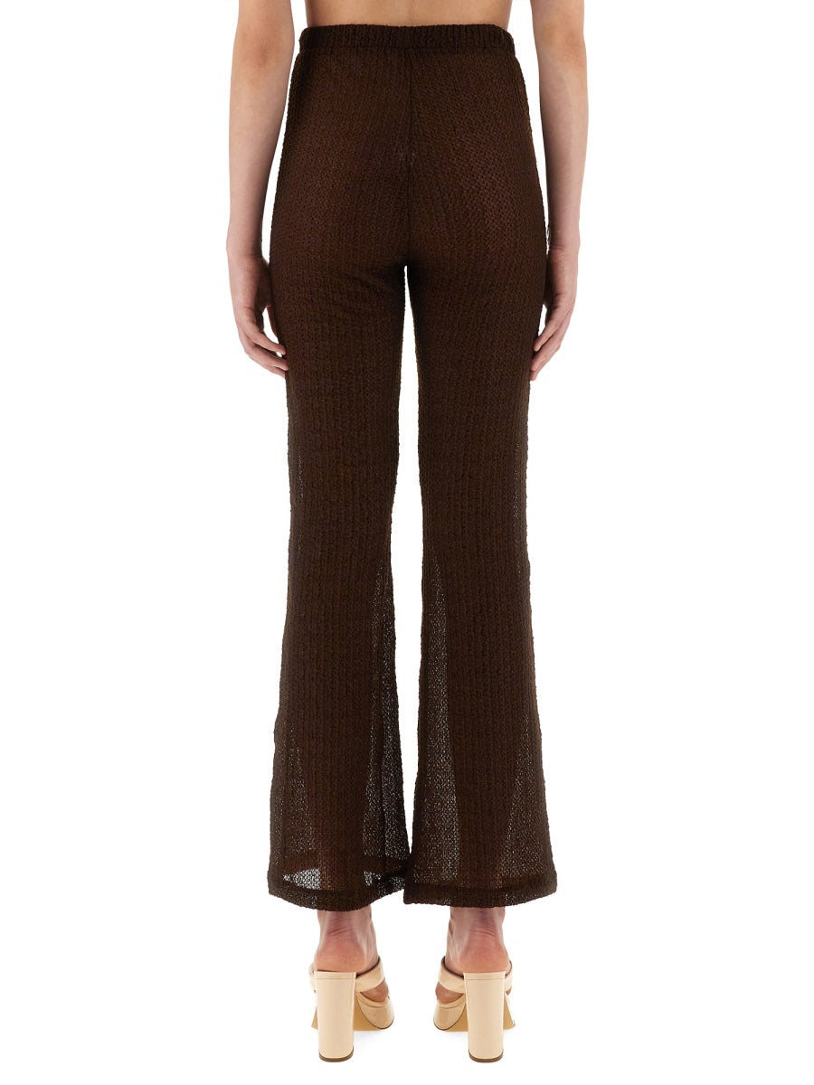 Selia Richwood Pants - Brown | Wanan Luxury