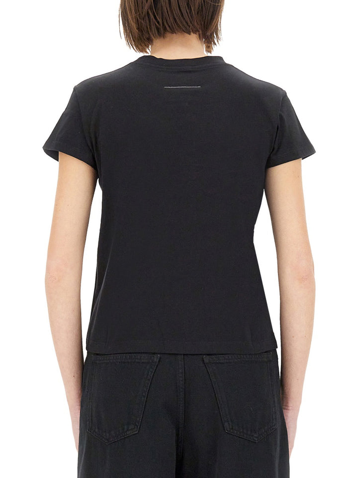 MM6 Maison Margiela T shirts - Black | Wanan Luxury