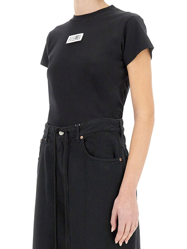 MM6 Maison Margiela T shirts - Black | Wanan Luxury