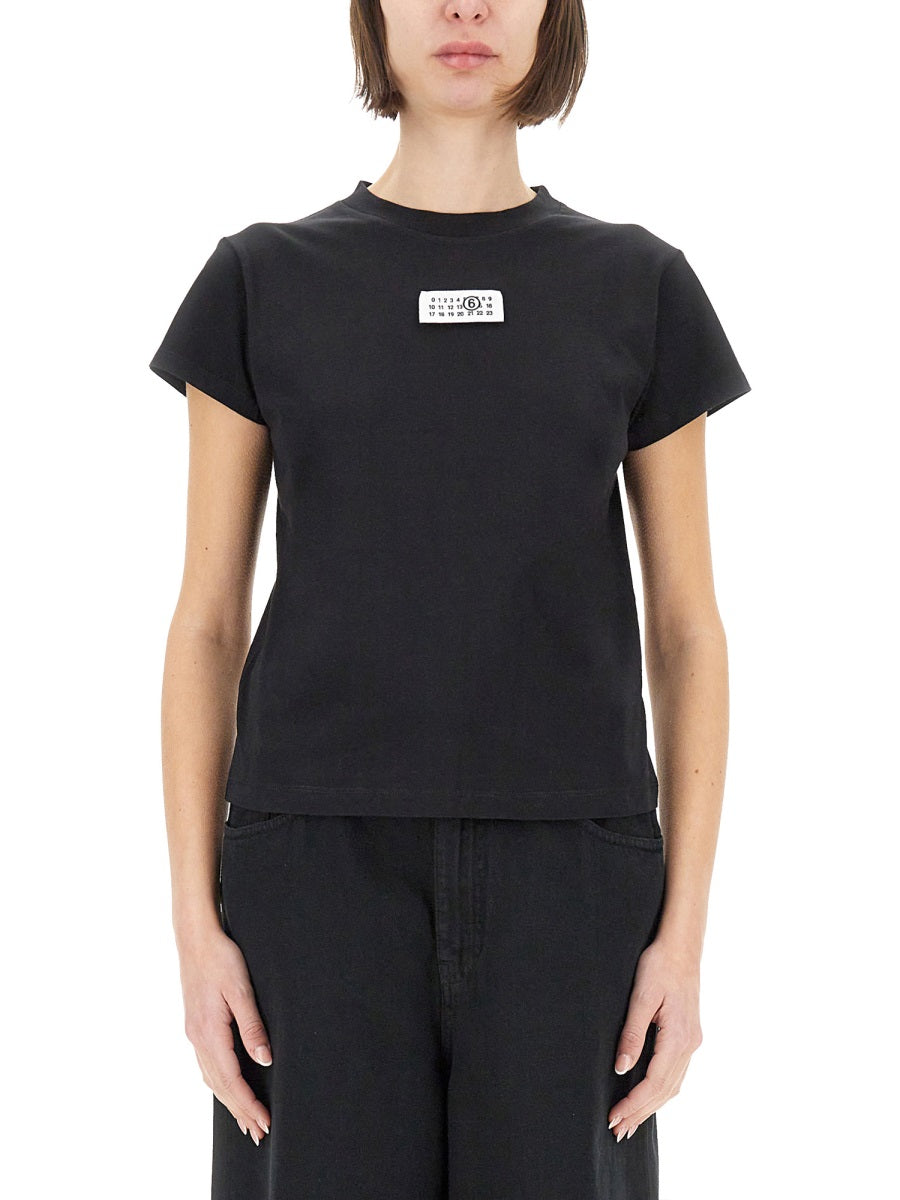 MM6 Maison Margiela T shirts - Black | Wanan Luxury