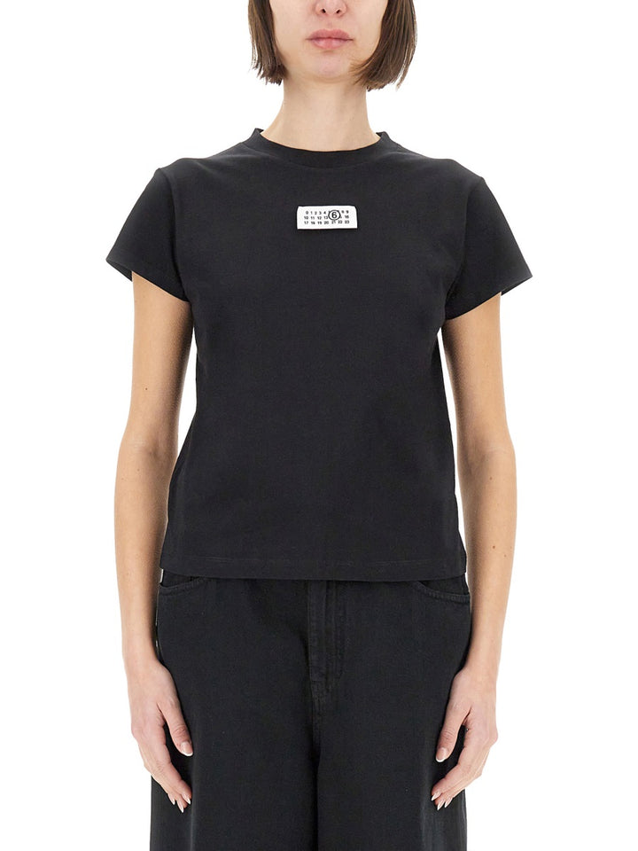 MM6 Maison Margiela T shirts - Black | Wanan Luxury