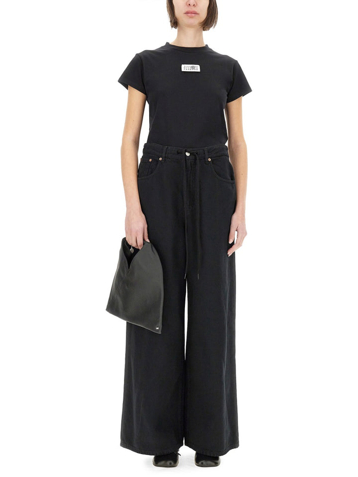 MM6 Maison Margiela T shirts - Black | Wanan Luxury