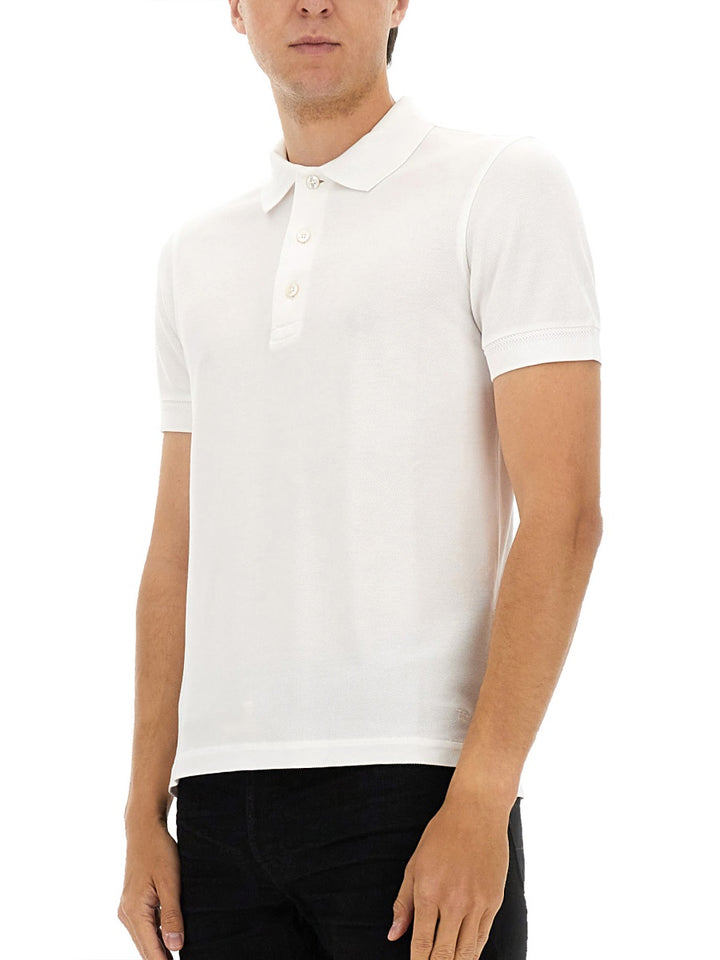 Tom Ford Polo - White | Wanan Luxury