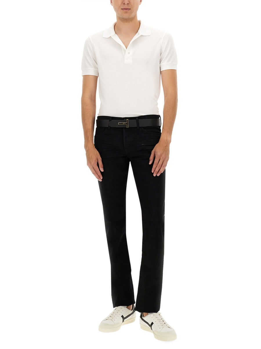 Tom Ford Polo - White | Wanan Luxury
