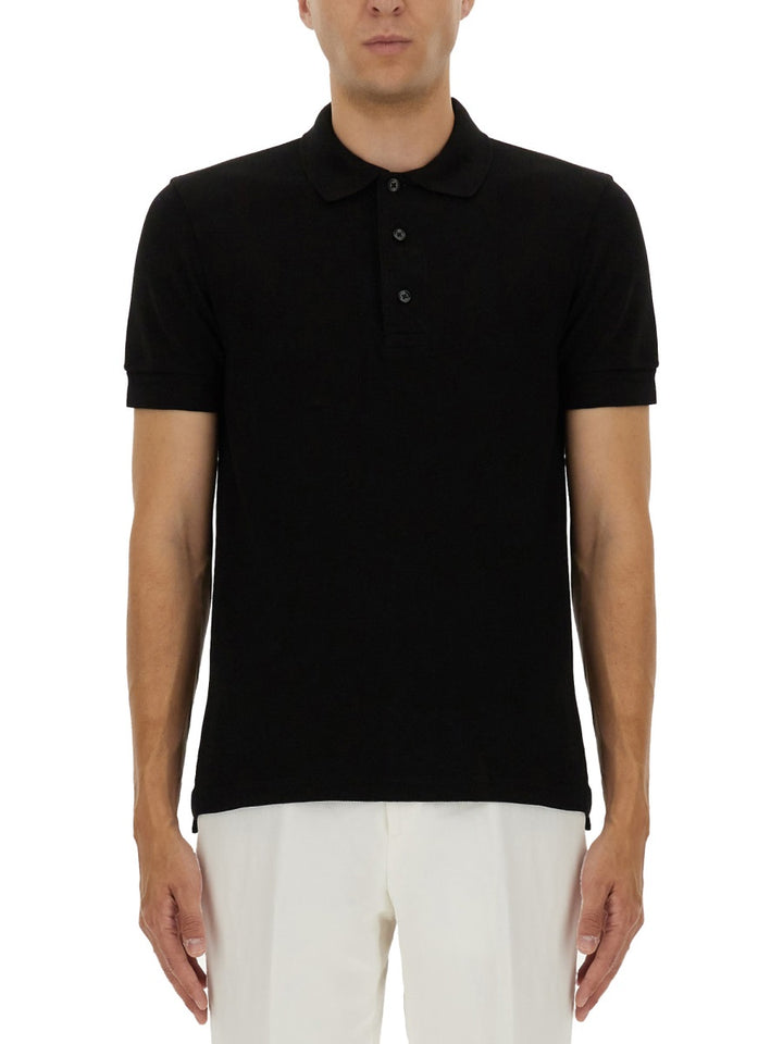 Tom Ford Polo - Black | Wanan Luxury