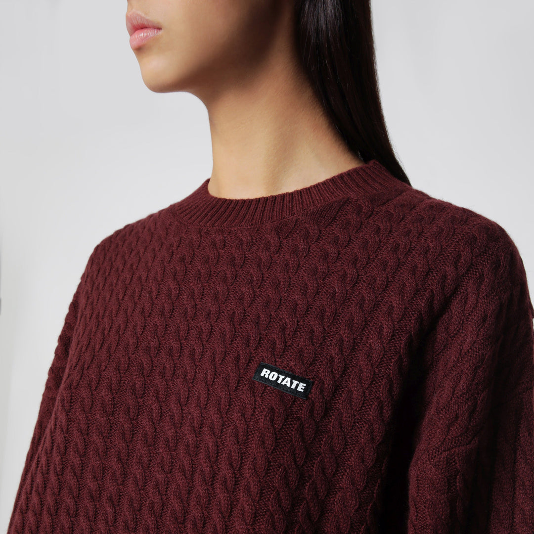 Rotate Shirts & Tops - Burgundy | 0bf7676701b177c9f1a24369f59f7bd96970c5d5
