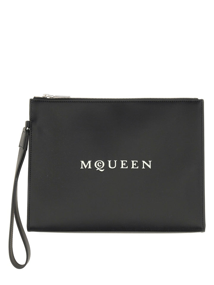 Alexander McQueen Clutch Bags - Black | Wanan Luxury
