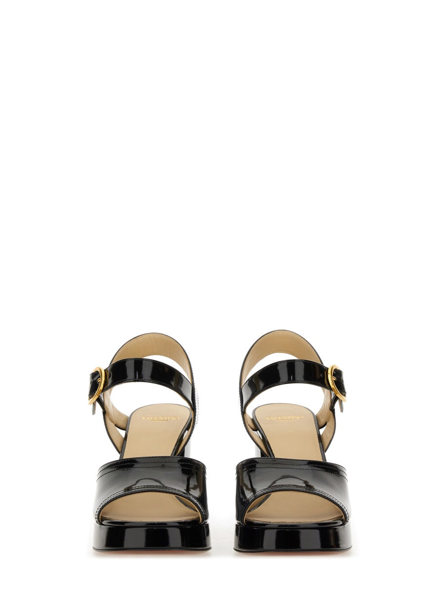 Valentino Garavani Sandals - Black | Wanan Luxury