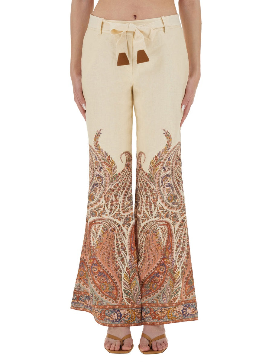 Zimmermann Pants - Beige | Wanan Luxury