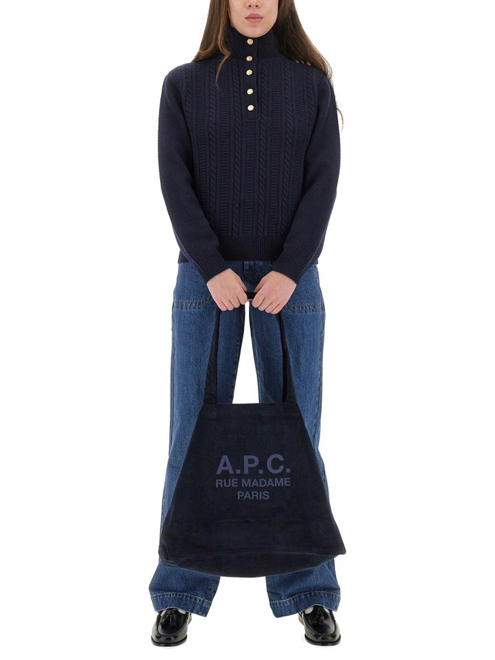 A.P.C. Sweaters - Blue | Wanan Luxury