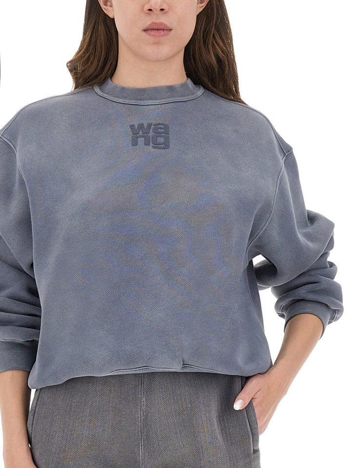 Alexander Wang Sweatshirts - Blue | Wanan Luxury