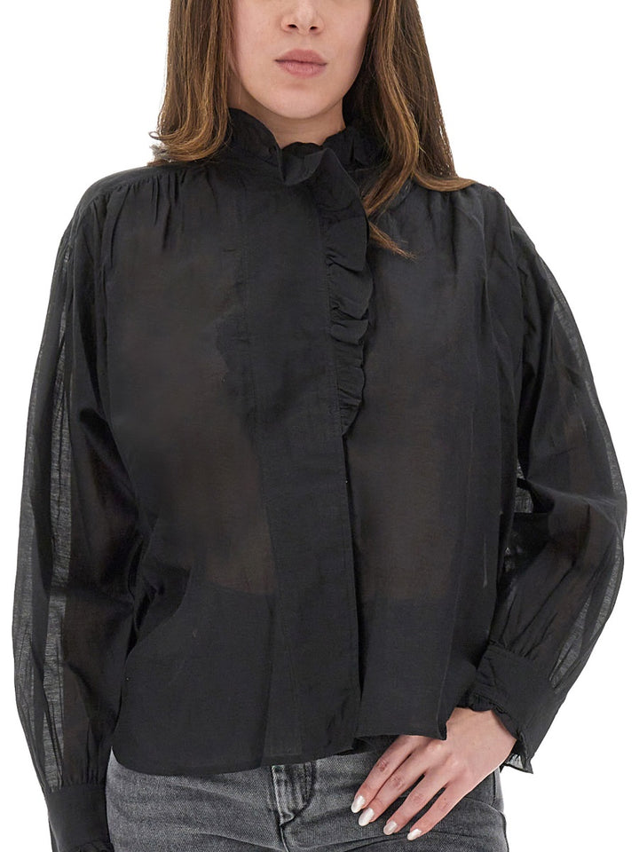 Isabel Marant Etoile Shirts - Black | Wanan Luxury