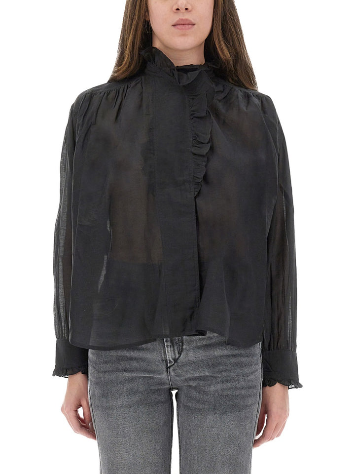 Isabel Marant Etoile Shirts - Black | Wanan Luxury