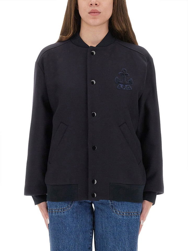 A.P.C. Jackets - Blue | Wanan Luxury