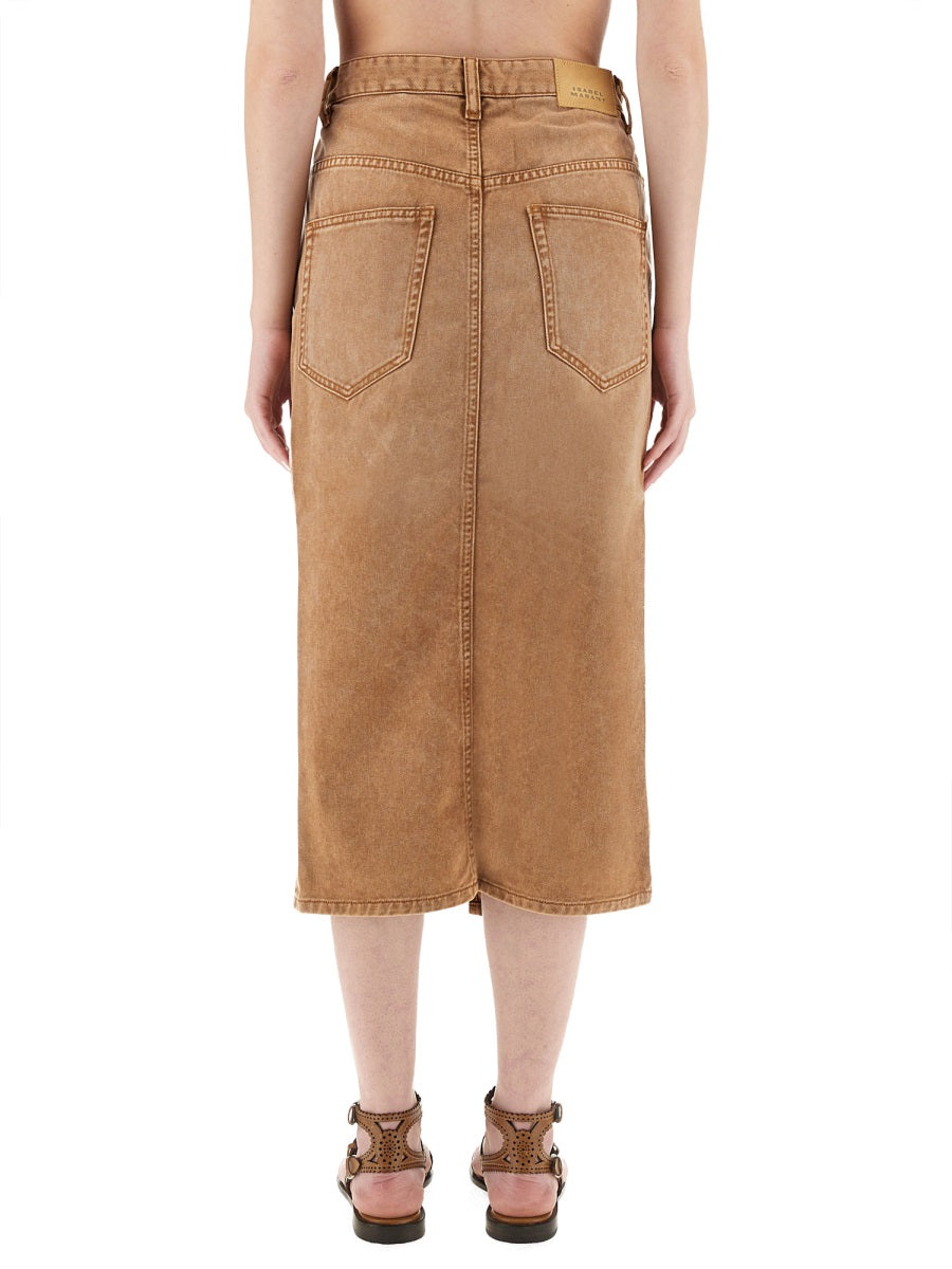 Isabel Marant Denim - Brown | Wanan Luxury