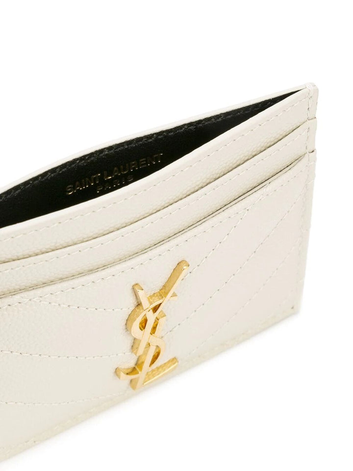 Saint Laurent Paris Credit card cases - Nude & Neutrals | af74bc8722b62004898ceb038da814fcafbb3afa
