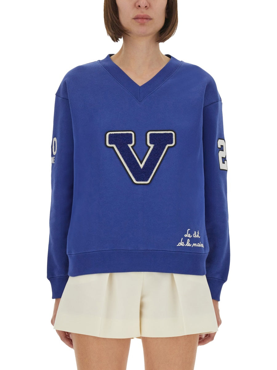 Valentino Garavani Sweatshirts - Blue | Wanan Luxury