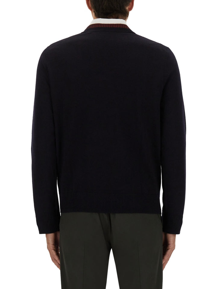 Ps Paul Smith Sweaters - Blue | Wanan Luxury