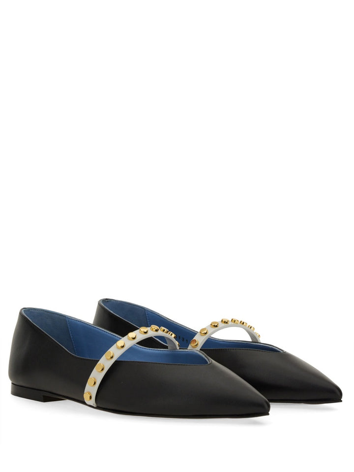 Alexander McQueen Flat Shoes - Black | Wanan Luxury
