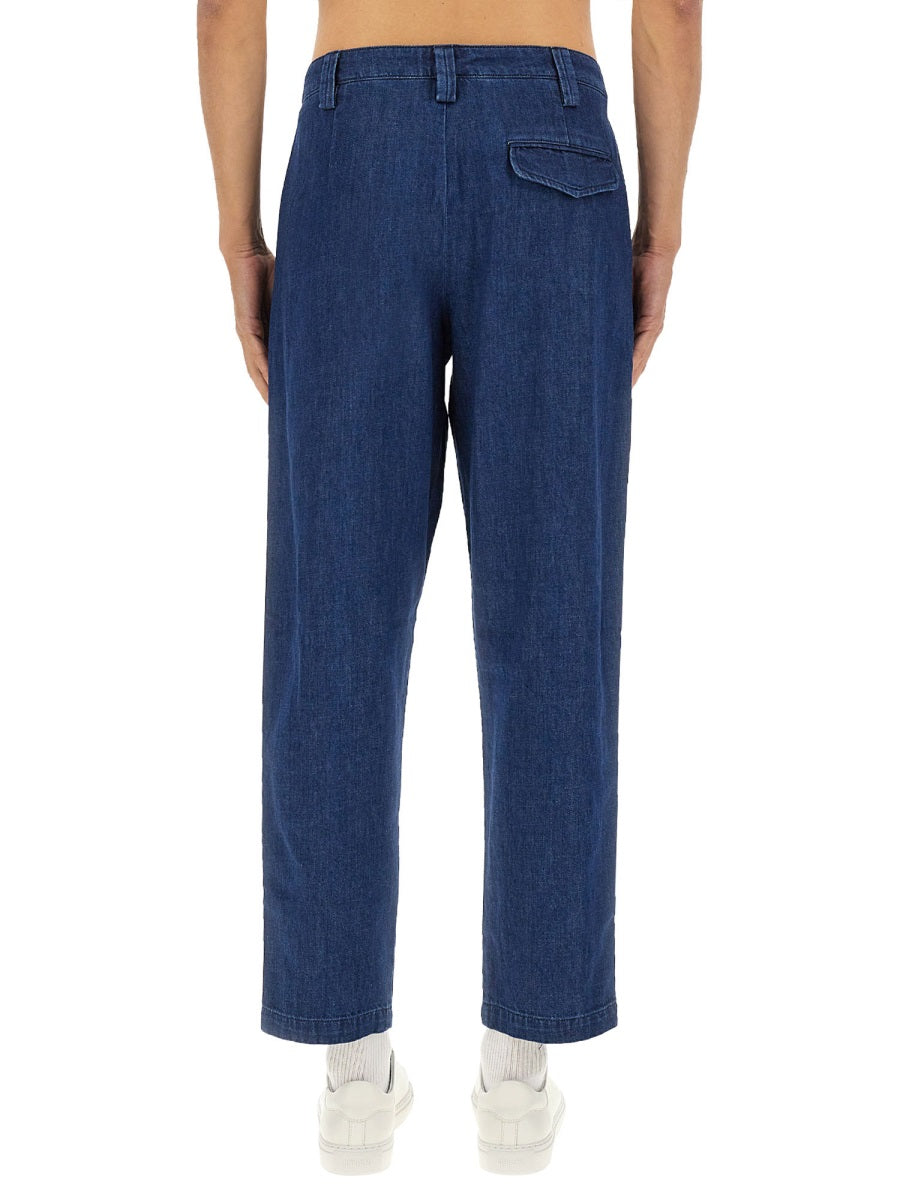 A.P.C. Pants - Blue | Wanan Luxury